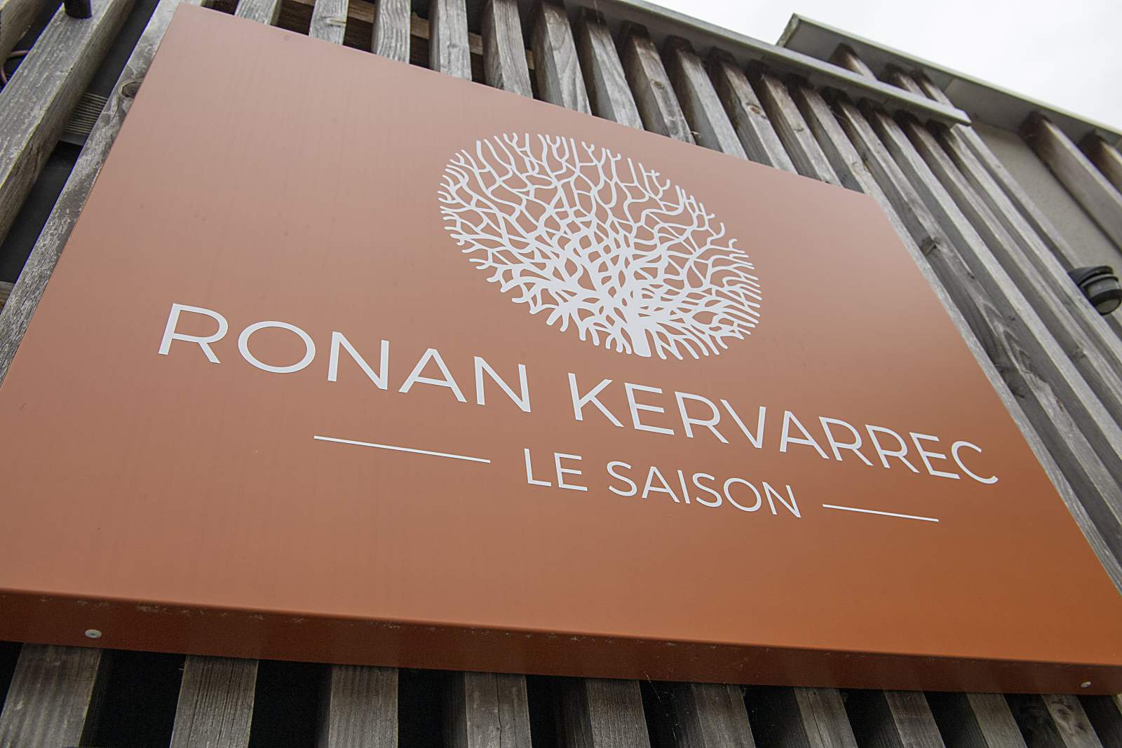 Devanture de la Maison Kervarrec, près de Rennes